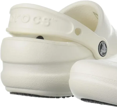 Vista 12 de Crocs Zuecos unisex Bistro (9 B (M) de EE. UU. para mujer/7 D (M) de hombre de EE. UU., blanco)