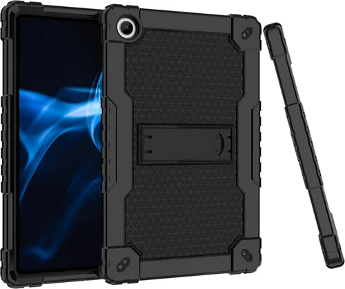 Vista 6 de Para Onn 10.4 Tablet Pro 2023 Modelo: 100110603 Funda protectora híbrida de alta resistencia con correa para el hombro para Walmart Onn 10.4 Tablet