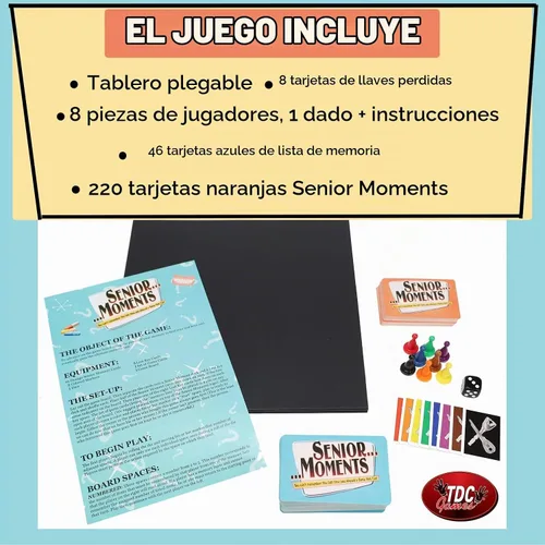 Vista 5 de TDC Games Juego de memoria de momentos mayores para adultos