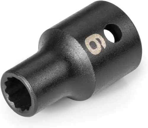 Vista 42 de TEKTON Dado de Impacto de 12 Puntos Poco Profundo de 1/2 Pulgada x 17 mm SID22317