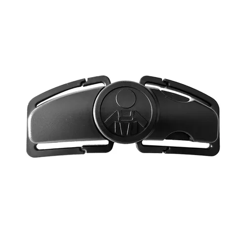 Vista 8 de Protector de hebilla de bloqueo de cinturón de seguridad con clip de arnés de pecho para asiento de coche