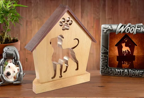 Vista 7 de Pitbull Personalized Dog Memorial Gift Sympathy Gift Ideas for loss of Dog • Handmade Custom Gift for Dog Lovers