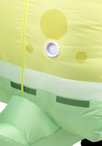 Vista 7 de Disfraz Inflable de Fantasma Adulto de Bob Esponja Multicolor