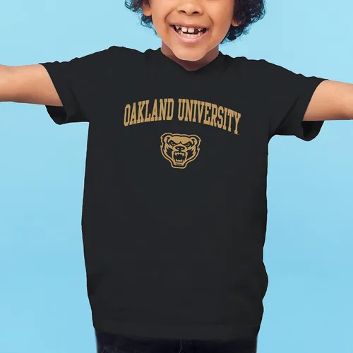 Vista 581 de NCAA Arch Logo, camiseta juvenil color del equipo, universidad - universidad