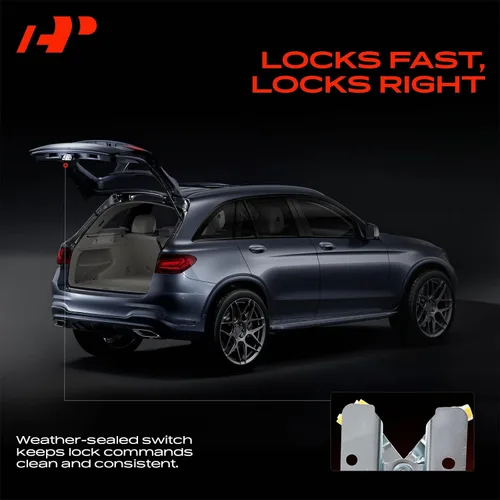 Vista 3 de A-Premium Actuador de Cierre de Puerta de Maletero Trasero Compatible con Ford F-150/F-250 1987-1996, F-250 HD 1997, F-350/Ranger 1987-1997