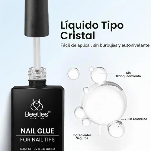 Vista 6 de Beetles - Esmalte de gel 9 en 1 para puntas de uñas