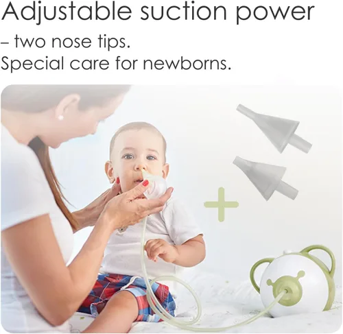Vista 7 de Aspirador Nasal Nosiboo Pro para Bebés Succionador Eléctrico Nasal Fabricado en la UE Potencia de Succión Ajustable Calidad Premium Diseño