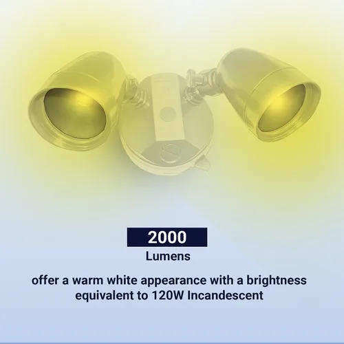 Vista 10 de Sigma Engineered Solutions 16754WH - Kit de reflector LED resistente a la intemperie de 2000 lúmenes, color blanco