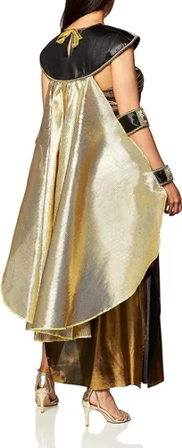 Vista 5 de Forum Novelties - Disfraz de diosa egipcia para mujer, dorado, talla única de EE. UU, Oro