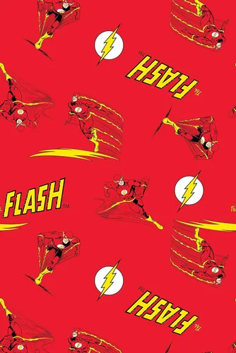 Vista 3 de DC Comics - Pantalones de pijama para hombre, diseño clásico de The Flash Comic