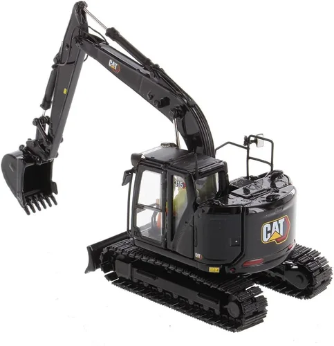 Vista 5 de Diecast Masters - Excavadora Cat 315 a escala 1:50, acabado negro especial, serie High Line de Diecast Masters - 85957BK