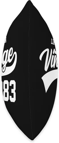 Vista 2 de Limited Edition Vintage 1983 40th Birthday Year Retro Sports Throw Pillow