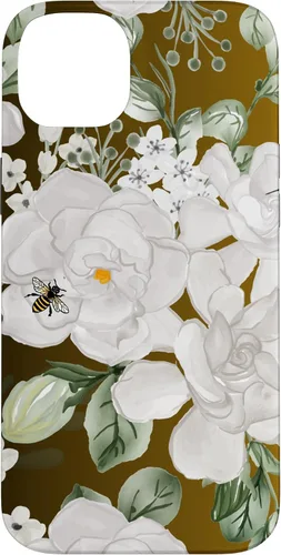 Vista 15 de Funda para iPhone 16 White Gardenia's Nectar Flowing Over
