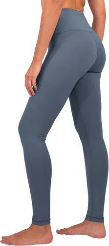Vista 3 de 90 Degree by Reflex Leggings con función de control de abdomen, de cintura alta y confeccionados con tejido Power Flex