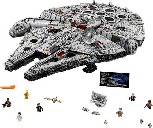 Vista 5 de Juego de armado de LEGO Star Wars Millennium Falcon 75192 (7541 piezas)