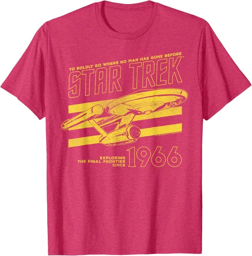 Vista 20 de Star Trek: The Original Series Enterprise '66 Collegiate Camiseta Negro