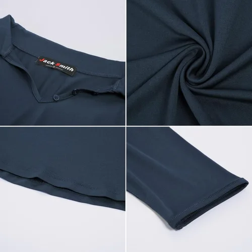 Vista 5 de JACK SMITH Camiseta polo deportiva que absorbe la humedad para mujer de secado rápido