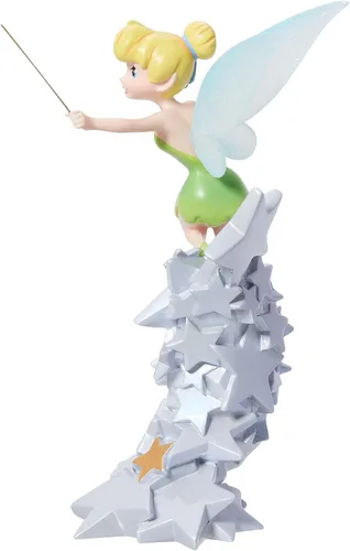 Vista 4 de Enesco Disney Showcase 100 Years of Wonder Tinker Bell - Figura de estrellas, multicolor de 6.5 pulgadas