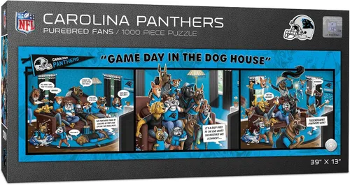 Vista 23 de YouTheFan NFL Game Day in The Dog House - Rompecabezas de 1000 piezas