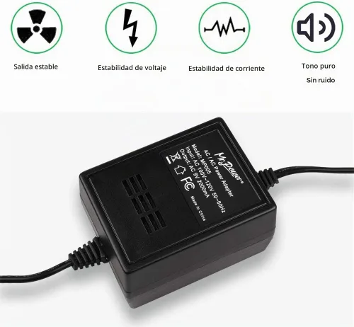 Vista 6 de Fuente de alimentación AC 9V 2000ma adaptador para línea 6 POD Digitech RP