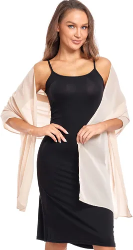 Vista 62 de Chales/mantones de gasa suave para vestidos, accesorios de mujer
