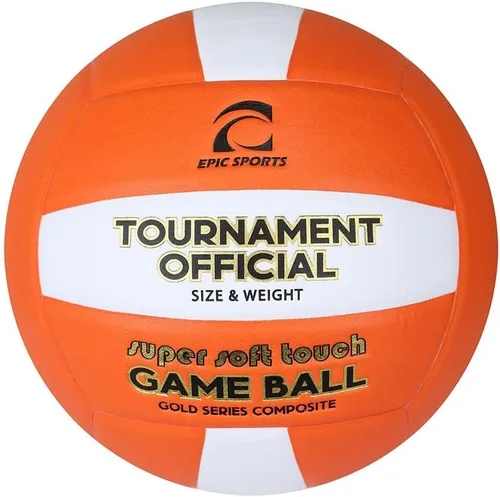 Vista 8 de Epic Gold Series Torneo Oficial Juego de Voleibol (24 colores disponibles)