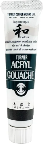 Vista 18 de Turner Colour Works Acryl Gouache Artist Pintura acrílica - Tubo individual de 0.7 fl oz - Siena quemada