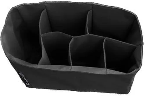 Vista 5 de Comicfs Organizador de inserción de bolsa de pañales para bebé (Dimensiones: 12 X 6.4 X 8 pulgadas, Negro)
