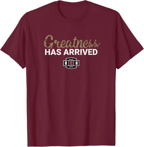 Vista 18 de Fantasy Sports Greatness Has Arrived Camiseta Negro