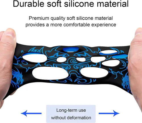 Vista 6 de Xbox-One Controller Skin, BRHE Anti-Slip Silicone Cover Protector Case Accessories Set for Microsoft Xbox 1 WirelessWired Gamepad Joystick with 2