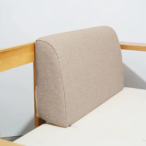 Vista 10 de Cojín de espuma viscoelástica para respaldo de sofá cama, cojín de almohada de lectura suave, almohada gruesa y cómoda para cabecero de cuña, cojín