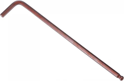 Vista 9 de uxcell Llave de llave hexagonal de extremo de bola de 0.059 in, herramienta de reparación de acero S2 en forma de L brazo extra largo, métrica