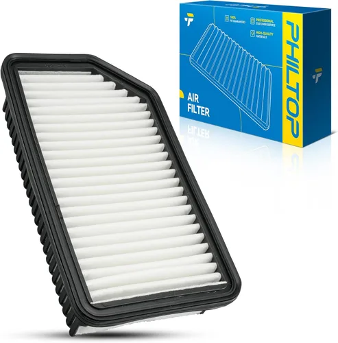 Vista 55 de PHILTOP CA9525 Engine Air Filter for Kia Sorento 2003-2009 Flexible Panel, Increased Acceleration, Engine Protection, Easy Install, No Tools