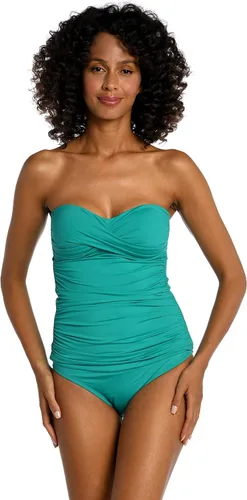 Vista 3 de La Blanca Traje de baño tankini bandeau Island Goddess estándar para mujer
