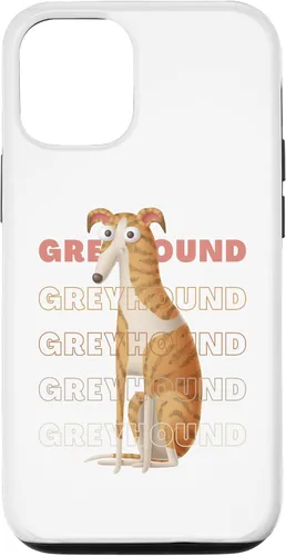 Vista 28 de Greyhound Big Eyes Funny Cartoon Sighthound Lover Design Case for iPhone 17