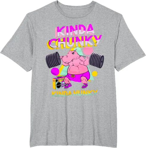 Vista 76 de Kinda Chunky Kinda Hunky, camiseta de gimnasio para culturismo, Negro