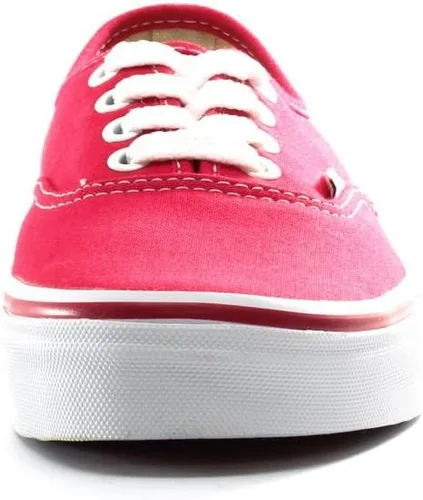 Vista 4 de Vans Zapato clásico de skate de lona roja auténtica, Rojo