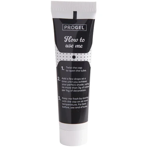 Vista 6 de Colorante alimentario Pro-Gel - Negro