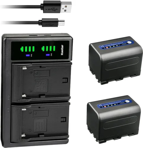 Vista 5 de Kastar NP-QM71D LTD2 Cargador de batería USB compatible con Sony CCD-TRV355 CCD-TRV360 CCD-TRV380 CCD-TRV430 CCD-TRV460 CCD-TRV480 CCD-TRV530