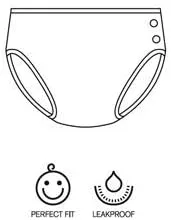 Vista 4 de Imse Vimse Pañales de natación reutilizables para niños (dinosaurio verde, L, 20-26 libras)