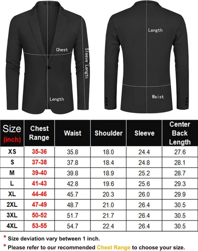 Vista 6 de COOFANDY Blazer casual de lino para hombre, ligero, ajuste regular, chaqueta deportiva con un botón