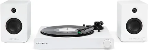 Vista 14 de Victrola Stream Onyx - Tocadiscos con transmisión Wi-Fi de 2 velocidades con salida Bluetooth, funciona con Sonos y Victrola Tempo – Altavoces