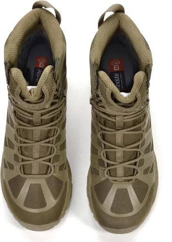 Vista 5 de XPETI Botas tácticas impermeables Stealth 8" para hombre Coyote