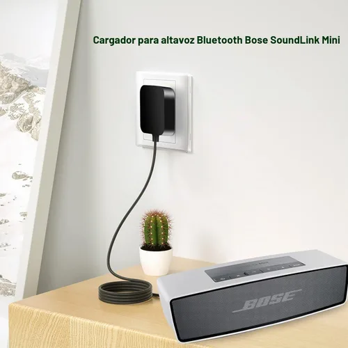 Vista 3 de Cargador de altavoz de 12 V para altavoz Bose SoundLink Mini