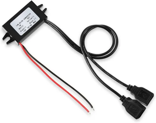 Vista 7 de Convertidor CC Voltaje 12V a 5V 3A 15W Buck Convertidor Module, DC Regulador de Voltaje Reducido Adaptador de Corriente de Coche con Adaptador