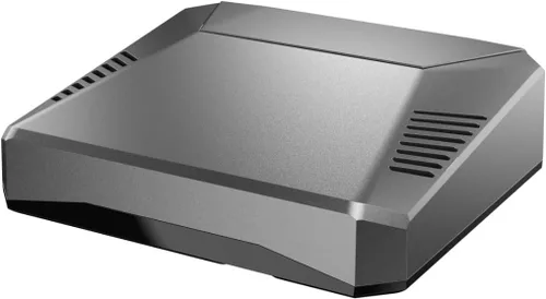Vista 2 de Carcasa Argon ONE para Raspberry Pi 4 Modelo B con ventilador de refrigeración, disipador de calor de aluminio, botón de encendido, compatible
