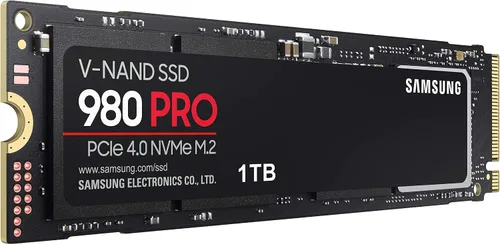 Vista 2 de Samsung 980 PRO SSD 1TB PCIe 4.0 NVMe Gen 4 Tarjeta de Memoria de Unidad de Estado Sólido Interna para Videojuegos M.2, Velocidad Máxima, Control