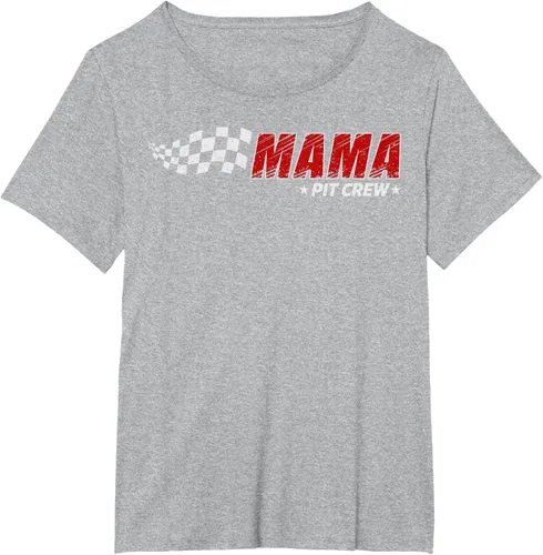 Vista 68 de Mama Pit Crew Race Car Birthday Family Matching Pit Crew Camiseta
