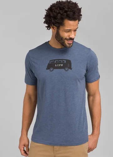 Vista 2 de prAna - Camiseta Journeyman para hombre, Will Travel