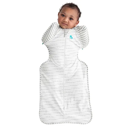 Vista 23 de Love to Dream Swaddle Up 2-in-1 Transition Bag 1.0 TOG, 8-13 lbs, Olive Big Sky Charcoal